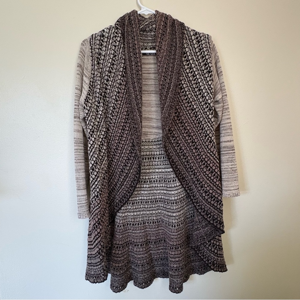 NIC+ZOE “Cossack” Knit Cardigan Sweater Size Small